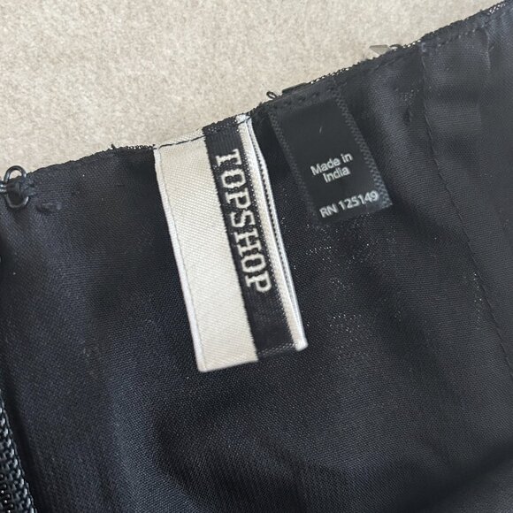 🏷️SALE🏷️Rare Topshop Armor Sequin Pelmet Skirt ASO Taylor Swift FLAWED - Picture 9 of 13